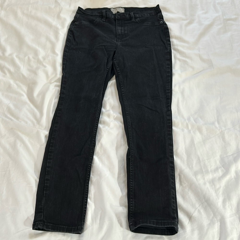 Free People Black Skinny Jeans